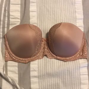 NWOT VS strapless bra 32DD